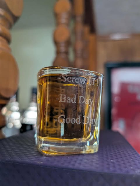 Engraved Shot Glass