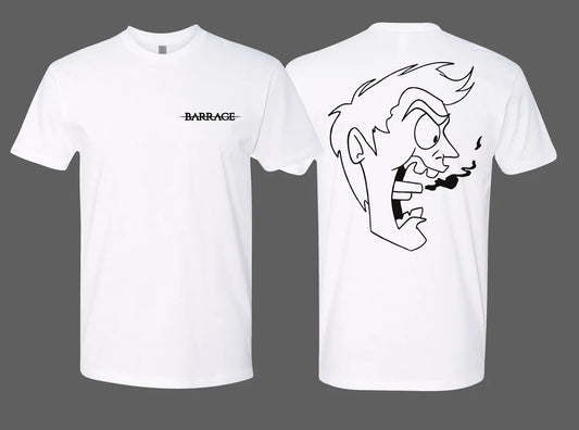BARRAGE SENSORY OVERLOAD T-SHIRT | WHITE