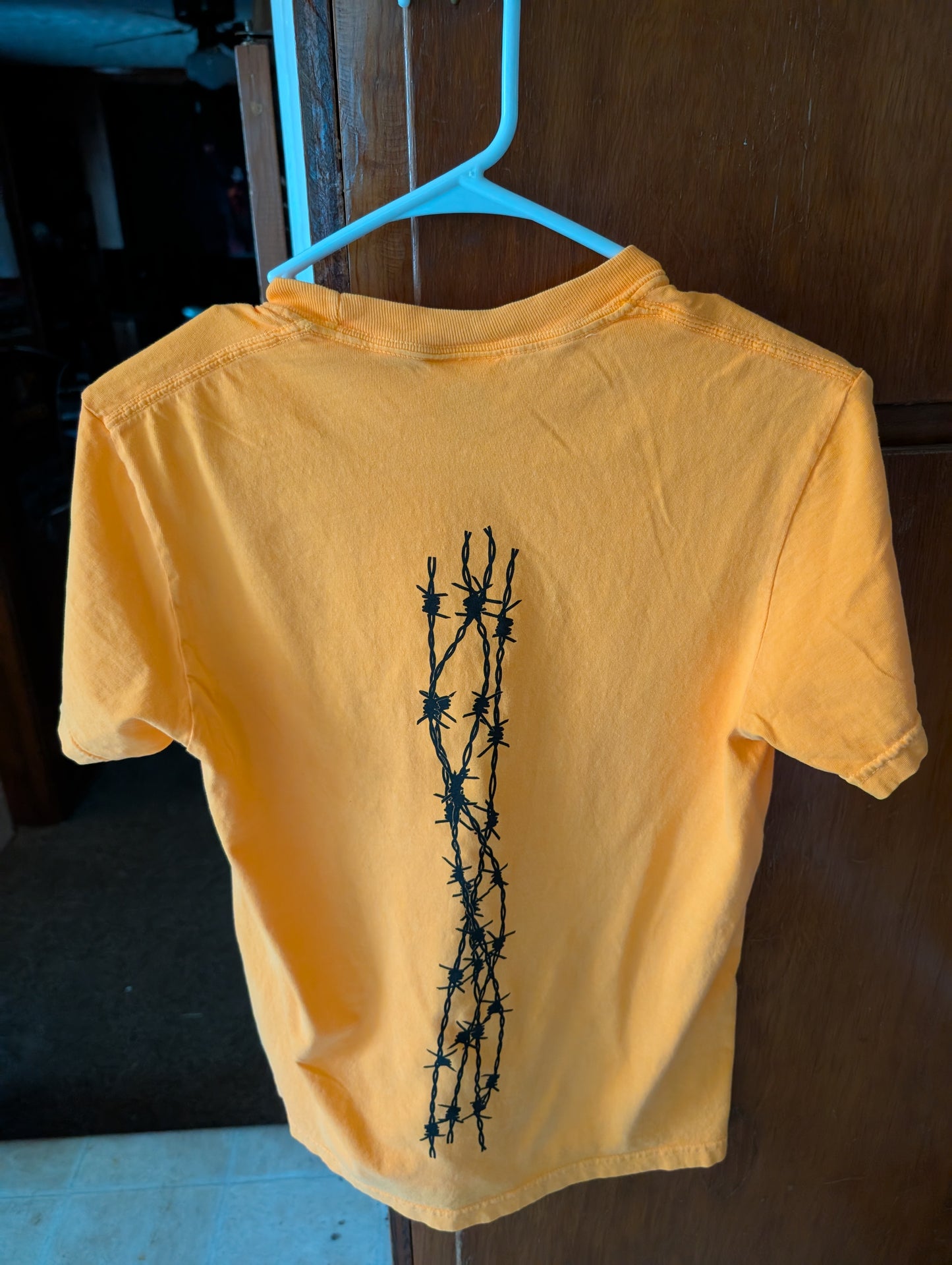 Barbed Wire and Pocket Logo T-Shirt